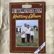 Littlewoods vintage Knitting Album pattern book. 10 family designs