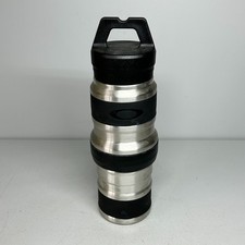 Oakley Water Tank Stainless Steel Water Bottle 20 oz 600ml Silver/Black