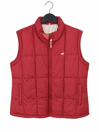 Joules red padded gilet 18 - red,