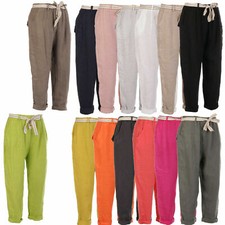 Ladies Italian Plain Linen