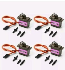 4x Micro Servo Metal Gear For