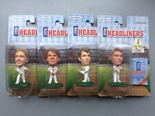 4 England Cricket Headliners Blister Packs (Corinthian Figures, Atherton, Gough)