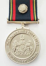 ROYAL MARINES 350TH ANNIVERSARY COMMEMORATIVE MEDAL 1664-2014