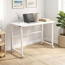 Folding Desk with Wheels