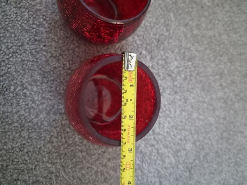 Small round red - 2, tealight