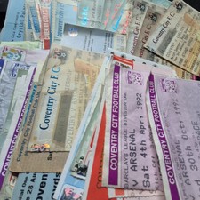 USED MATCH TICKETS - General