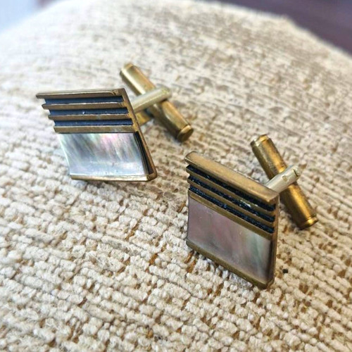 Men silver tone square - men’s,