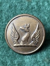 19thc Livery Button With