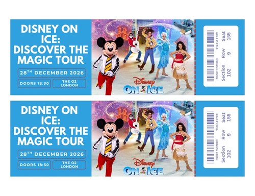 Disney ice discover the - ice,