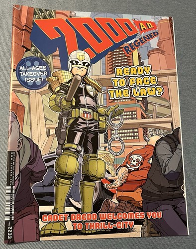 2000ad regened issue 2233 - 2233, 26th