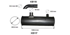 Exhaust Pipe For KOBELCO SK-03