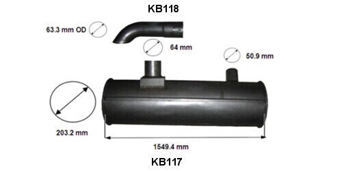 Exhaust pipe for kobelco - pipe, sk-03