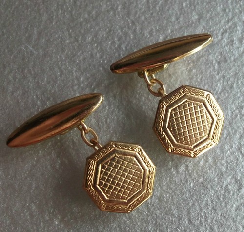 Cufflinks art deco cuff - cufflinks,