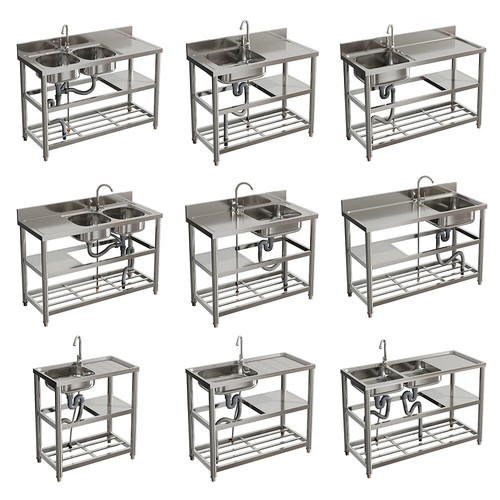 Stainless steel single - stainless, double