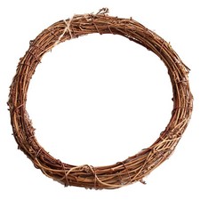 Circular Vine Twig Wreath 12"