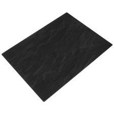 Graphite Slate Effect Glass 40cm x 30cm Worktop Chopping Board Saver Protector