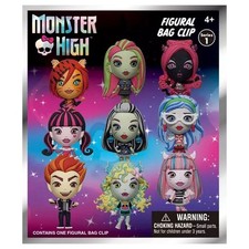 Monster High 3D Foam Bag Clip