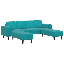 Sofa Set Velvet Living Room Couch Modern Sofa Velvet Seating Casual Couch  vidaX