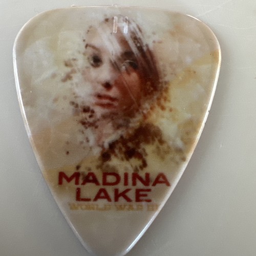 Madina lake band guitar pick - madina,