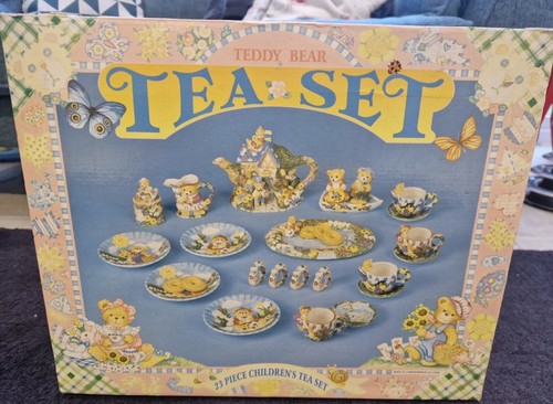 Childrens teddy bear tea - bear, set