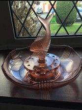 Art Deco Glass Float Bowl