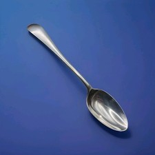 Sterling silver desert spoon - sterling,