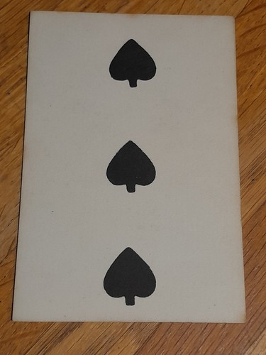 Antique swap playing card - antique,