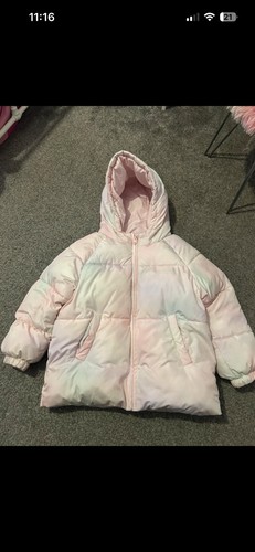 Tesco girls padded coat - girls,