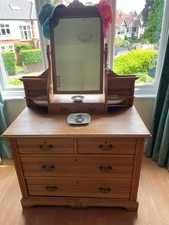 Antique Pine Chest Of Drawers