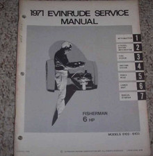 1971 Evinrude Fisherman 6 HP