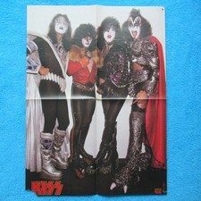KISS POSTER POP ROCKY 4 Seiten
