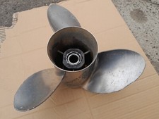 MERCURY V6 OUTBOARD STAINLESS STEEL QUICKSILVER PROP 2STROKE