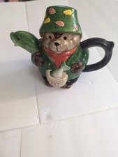Vintage Porcelain- Otter Pot - novelty teapot -Bob Hersey / 'Pots of Fun"