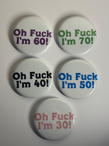 Adult rude humour age badge - adult,