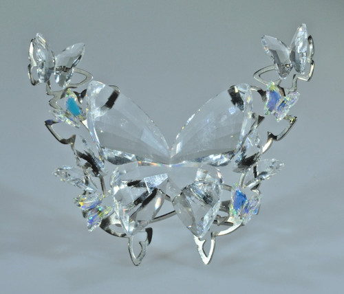 Swarovski crystal butterfly - crystal,