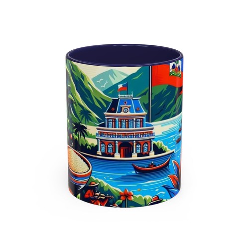 Tropical harbor illustration - tropical,