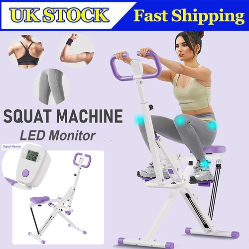 Squat machine with - squat,
