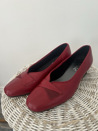 Pavers ladies red leather - pavers,