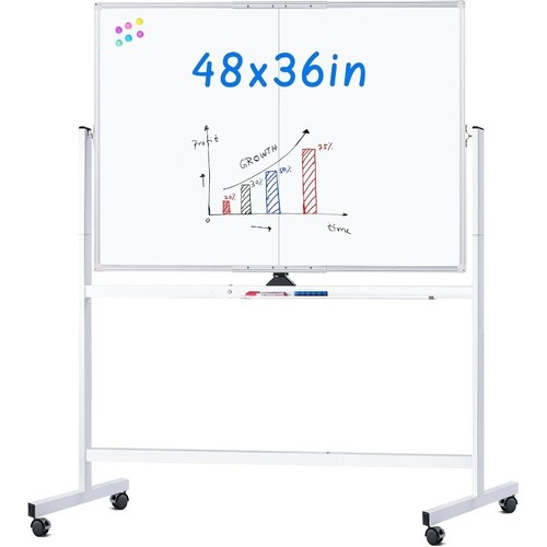 Rolling whiteboard 48x36 - rolling,