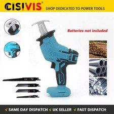 Cordless Electric Reciprocating Saw Outside Saber Cutting For Makita Battery