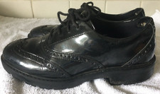 Clarks Children's Black Patent