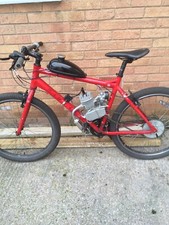 Carrara Mountain Bike With 80 cc 2 Stoke Engine Conversation Kit Goes Really Wel
