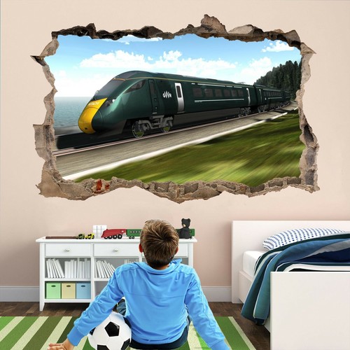 High speed train - speed, stickers