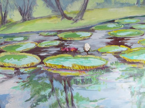 Original gouache board - original, on