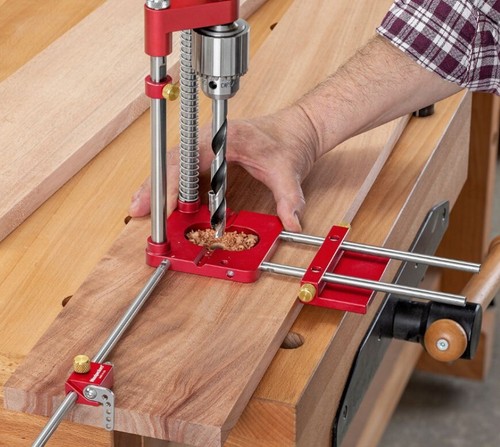 Woodworking straight hole - straight,