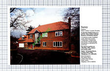 Oxshott Surrey House Sale Advert - 1991 Cutting