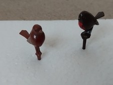 Vintage Robin Cake Decorations