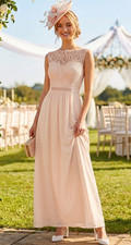 Lipsy Blush Pink Maxi Dress 12