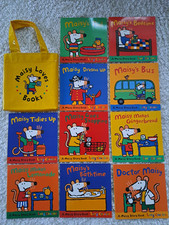MAISY Mouse Full Collection 10 Story Books Yellow Bag Vintage 2002 Lucy Cousins 