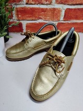 TIMBERLAND GOLD BOAT SHOES UK